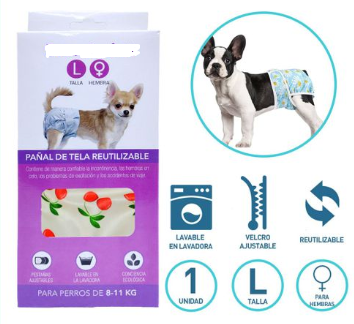 PAÑAL PARA PERRITA
