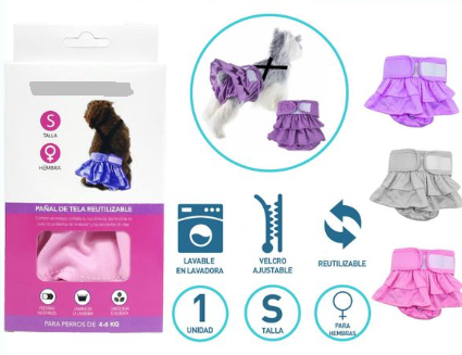 PAÑAL PARA PERRITA 