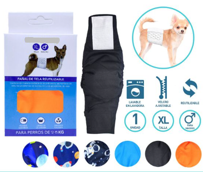 PAÑAL PARA PERRO MACHO 