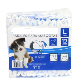 PAÑAL PARA PERRO