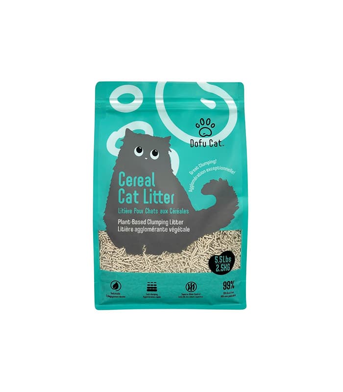 pet-product-cats-litter-1-0.jpg Dofu Cat Unscented Cereal Clumping Tofu Cat Litter - Imagen 1