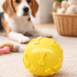 Pelotas con Relieve Huesitos para Perros (7 cm) Pack 3 Unidades. - Imagen 2