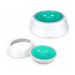 Plato Refrescante 19cm. para Mascotas – Bebedero Enfriador con Gel