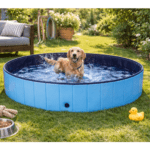 Piscina Plegable para Mascotas 120cm – Refrescante, Resistente y Portátil - Imagen 2