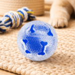 Pelota Sonajero para Perros 7,5 cm – Pack x3 - Imagen 2