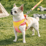 Set Arnés + Correa para Perro (Talla S) 1,5cm. x 120cm. – Colores Surtidos - Imagen 2