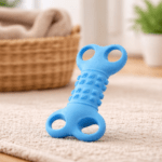 Juguete Mordedor para Perros con Agarre Doble 12x6cm. (Pack 6) - Imagen 2