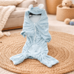 Pijama de Polar para Perros Gigantes 7XL con Capucha y Orejitas - Imagen 2