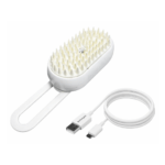 Cepillo Humificador para Mascotas 2 en 1 – Desenreda y Reduce el Pelo Volando