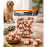 Huesos Triple Sabor para Perros (Vacuno, Pollo y Pato) – Pack 50 Unidades - Imagen 2