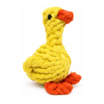 Juguete para Perro Pato de Cuerda (15cm.) Pack 3 Unidades.