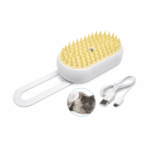 Cepillo Humificador para Mascotas 14x6cm. – Peinado Suave Anti-Frizz