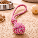 Juguetes de Cuerda con Nudo y Sonido para Perros (38 cm) - Pack 3 Unidades. - Imagen 2