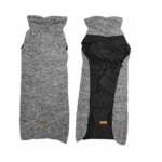 Polerón para Perro Gris con Capucha (Talla L) - Pack 3 Unidades.