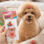 Set de Pinzas para Pelo para Mascotas (3 piezas) – Moños y Flor - Imagen 2