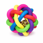 3und. ($2.180 c/u) - Pelota Interactiva para Perro de Goma con Campana 9 cm