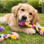 3und. ($1.730 c/u) - Juguete de cuerda trenzada con nudos para perros - Imagen 2