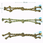 6und.  ($1.160 c/u) - Juguete Mordedor de Cuerda para Perro