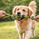 6und. ($1.490 c/u) - Juguete Mordedor de Cuerda para Perro con Bola Central y Nudos - Imagen 2