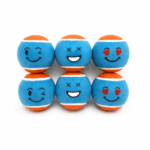 3und. ($3.290 c/u) - Pelotas para Perros con Caritas Divertidas