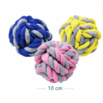 6und. ($1.430 c/u) - Pelota de Cuerda para Perros 10 cm