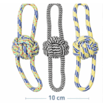 6und. ($1.490 c/u) - Juguete de Cuerda con Nudo para Perros