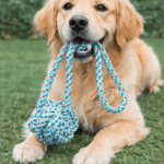 3und. ($2.180 c/u) - Juguete de Cuerda con Bola y Asa para Perros - Imagen 2