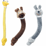 3und. ($4.640 c/u) - Juguete para Perros Peluche Largo con Sonido