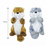 3und. ($4.940 c/u) - Juguete para Perros Peluche Ardilla con Sonido