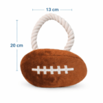 3und. ($2.480 c/u) - Juguete para Perros Peluche Balón con Cuerda