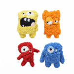 3 und. ($4.490 c/u) - Juguete Interactivo para Perros Peluche Personajes Divertidos