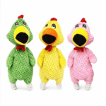 3und. ($4.040 c/u) - Juguete para Perro Peluche Pato Sonoro Grande