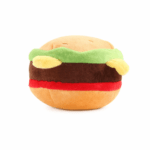 3und. ($2.240 c/u) - Juguete para Perro Peluche Hamburguesa Suave