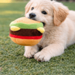 3und. ($2.240 c/u) - Juguete para Perro Peluche Hamburguesa Suave - Imagen 2