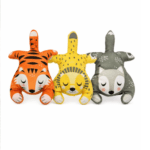 3und. ($1.790 c/u) - Juguete para Perro Peluche Animal Plano Suave