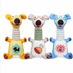 3und. ($2.990 c/u) - Juguete para Perro Peluche con Cuello Texturizado