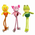 3und. ($4.790 c/u) - Juguete para Perro Peluche con Cuerda y Pelota