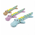 3und. ($3.590 c/u) - Juguete para Perro Peluche Cocodrilo Largo