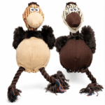 3und. ($3.980c/u) - Peluche para Perro Ave con Patas de Soga