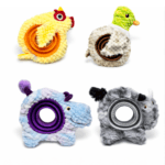 3und. ($7.130 c/u) - Juguete para Perro Peluche con Aro Dental