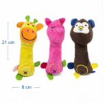 6und. ($1.640 c/u) - Juguete para Perro Peluche Animal Sonoro