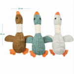 3und. ($2.540 c/u) - Juguete para Perro Peluche Ganso Cuello Largo