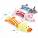 3und. ($1.580 c/u) - Juguete para Perro Peluche Animal Alargado