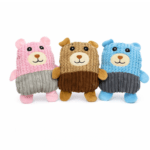 3und. ($1.940 c/u) - Juguete de Peluche Oso para Perros con Textura