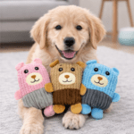 3und. ($1.940 c/u) - Juguete de Peluche Oso para Perros con Textura - Imagen 2