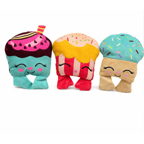 Juguetes Macostasss (12) 6und. ($1.640 c/u) - Juguete de Peluche Postres para Perros Divertidos - Imagen 1