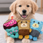 6und. ($1.640 c/u) - Juguete de Peluche Postres para Perros Divertidos - Imagen 2