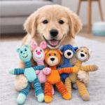 3und. ($4.490 c/u) - Juguete de Peluche Animales para Perros con Patas Largas - Imagen 2