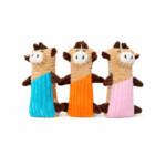 3und. ($3.380 c/u) - Peluches para Perros Vaca Texturizada