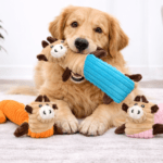 3und. ($3.380 c/u) - Peluches para Perros Vaca Texturizada - Imagen 2